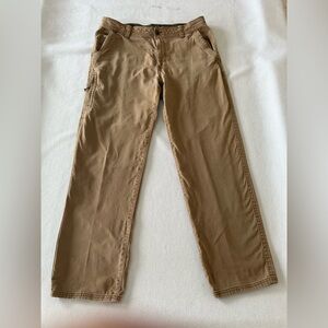 Legendary Outfitters Pants Men's 36x32 (Fits 38x32) Tan Stretch Canvas Pockets